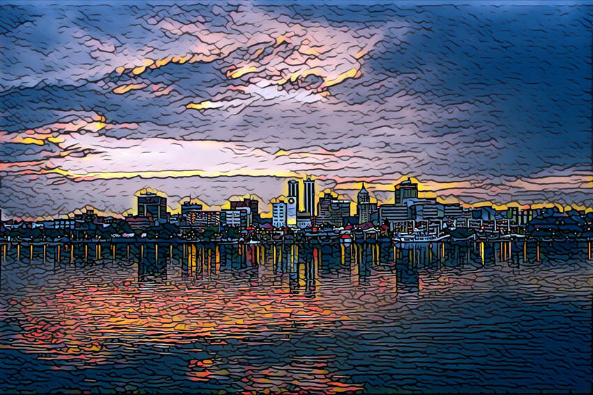 Peoria, Illinois skyline